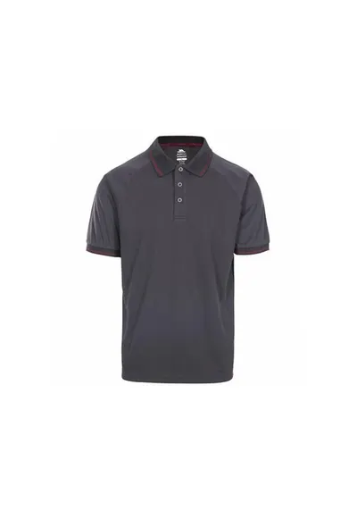 Tricou polo BONINGTON - Poliester - Gri inchis - Gri inchis