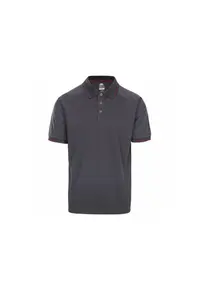 Tricou polo BONINGTON - Poliester - Gri inchis - Gri inchis