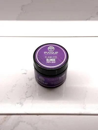 Masca de par purple Silver Evoque Professional Flawless Blonde TRAVEL SIZE 50 ml