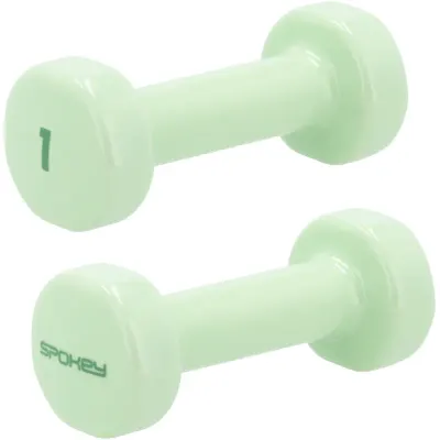 Spokey Shape set de gantere din vinil 2x1 kg