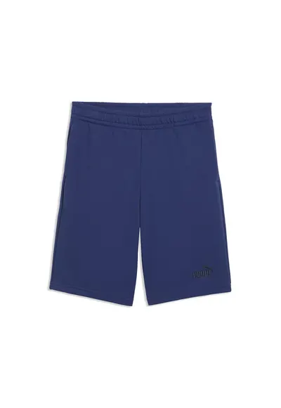 Pantaloni scurti de trening din amestec de bumbac - Negru/Bleumarin