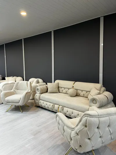 Set Premium Canapea Extensibila+2 Fotolii