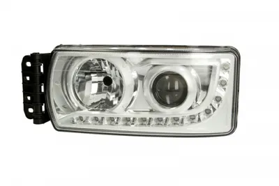 Far fata Stanga (H7 LED, manual, cu controler ECU) potrivit IVECO EUROCARGO IV, EUROCARGO V, STRALIS I, STRALIS II 02.02