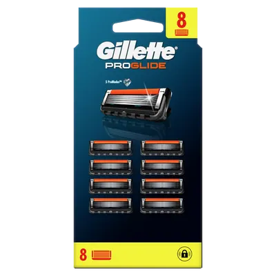 Set rezerve aparat de ras Proglide, 8 bucati, Gillette