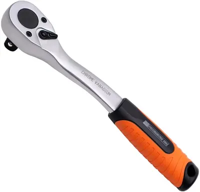 Cheie cu clichet Premium HD - 41452, 1/2'', 72 de dinti, cu cap rotativ
