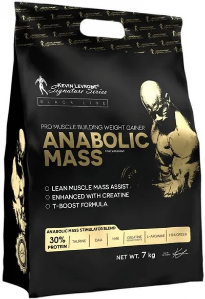 Black Line Anabolic Mass, vanilie, 7 kg, Kevin Levrone