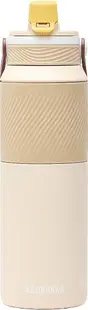 Sticlă termică Kambukka Dupla - Desert Sand, 1000 ml