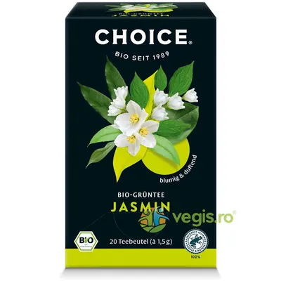 Ceai Verde Jasmin Ecologic/Bio 20dz