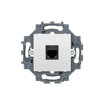 Priza date RJ45 cat 6 FTP Dahlia alb
