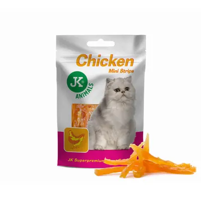 Recompense pentru pisici JK Felii cu pui 50 gr