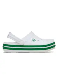 Saboti Crocband Kid's New Clog 38-39 EU - J6 US Alb - White/Green Ivy