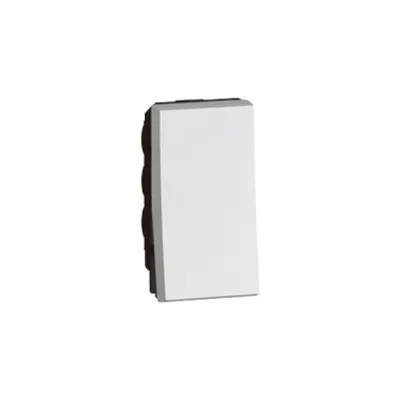 Intrerupator switch Arteor - 10 AX 250 V~ - rotund - 1 middle module - alb