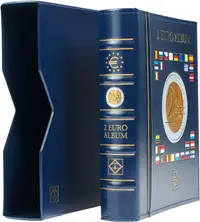 Albumul de monede euro Leuchtturm1917 Vista - Pentru monede de 2 euro