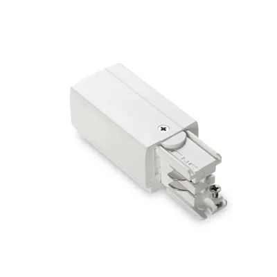 Accesoriu sina iluminat LINK TRIMLESS MAIN CONNECTOR END LEFT WH ON-OFF