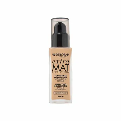 Fond de ten lichid Deborah, Extra Mat Perfection, bej deschis