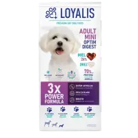 Hrana uscata pentru caini Loyalis Mini Adult cu miel 3 kg