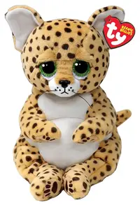 Jucărie de pluș TY Toys Beanie Bellies - Leopard Lloyd, 24 cm