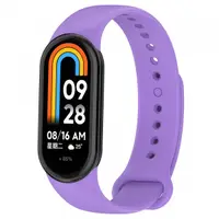 Curea Techsuit W014 pentru Xiaomi Smart Band 10 / 9 / 8, Violet