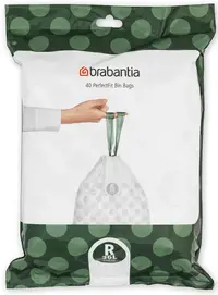 Sac de gunoi Brabantia - PerfectFit Bo, mărimea R, 36 l, 40 buc
