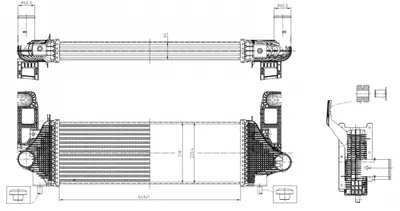 Intercooler potrivit RAM 1500 3.0D 09.13