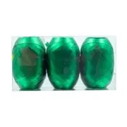 Accesorii creatie - ghem rafie, verde metalic, 5mm x 10m, set 3 buc, Colorarte
