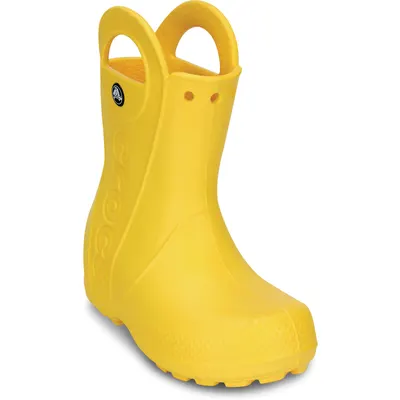 Cizme copii Crocs Handle It Rain, Galben
