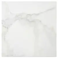Gresie exterior / interior portelanata Benicarlo White 45 x 45 cm lucioasa tip marmura