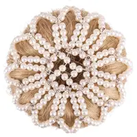 Br Knotnet Pearl Diamond Wit