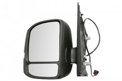 Oglinda stanga (manual, convex, scurt, cu semnalizator) potrivit MAN TGE; VW CRAFTER II, GRAND CALIFORNIA 09.16
