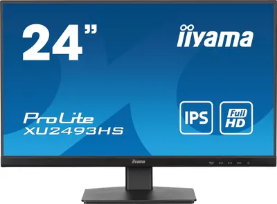 Monitor IIYAMA - ProLite XU2493HS-B6, 23.8'', FHD, IPS, 0.5 ms, negru