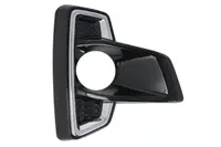 Grila bara fata dreapta plastic, negru lucios/crom potrivit TOYOTA HILUX VIII 2018-2020