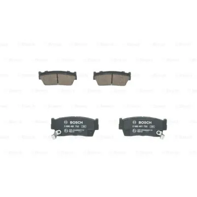 Set placute frana, frana disc BOSCH 0 986 461 750