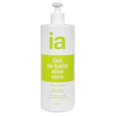 Gel de dus aloe vera cu dispenser, Interapothek | 750 ml