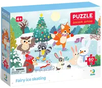 Puzzle DoDo din 60 piese - Patinoar