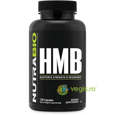 Suport pentru Forta si Recuperare Musculara (Hmb Strength&Recovery Support) 120cps