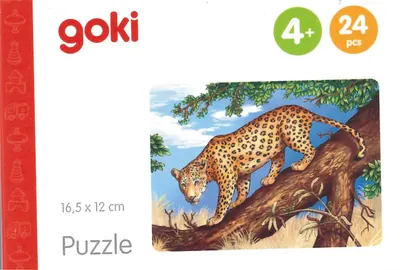 Puzzle cu 24 de piese din lemn
