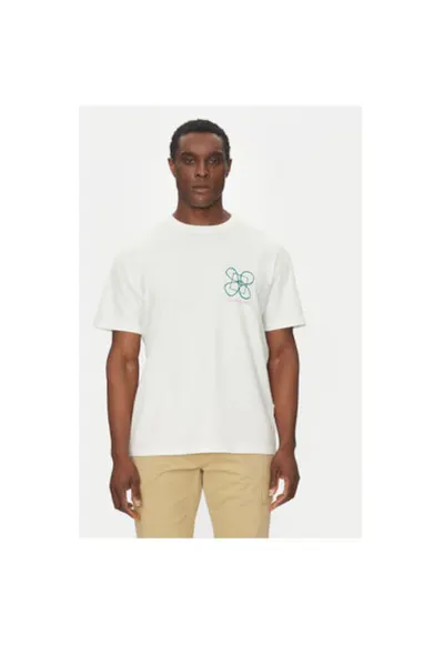 Tricou barbati EQYZT08032-WBK0 - Bumbac - Ecru - Ecru