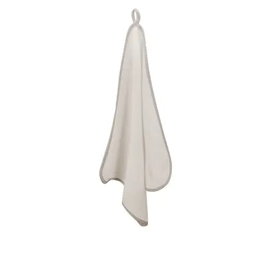 Prosopel copii, Qmini, Dimensiune 40x40cm, Din tricot termo-terry din bambus, Materiale certificate Oeko Tex Standard 100, Beige