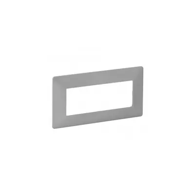 Plate Valena Life - 5 module open plate - aluminiu