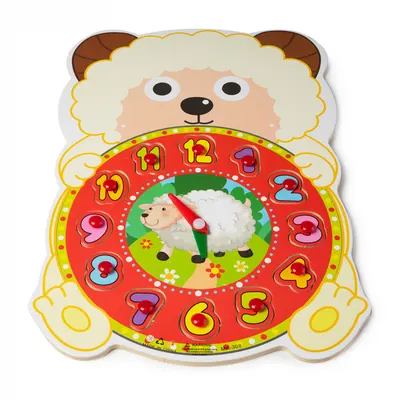 Ceas din Lemn tip Puzzle - Oita - Nurio