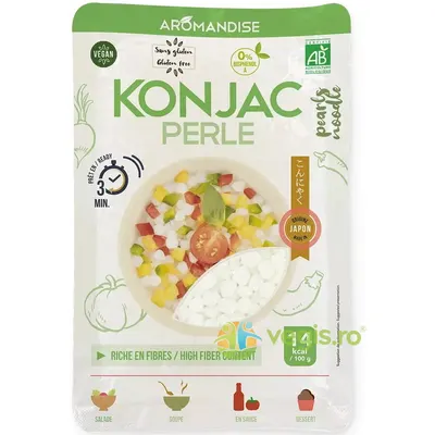 Perle Konjac Ecologice/Bio 195g