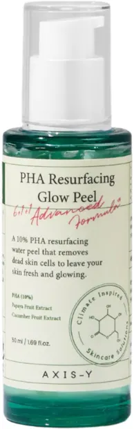 Axis-Y Gel exfoliant facial, cu 10% PHA și 6 extracte, 50 ml