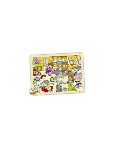 Puzzle cu 48 de piese din lemn