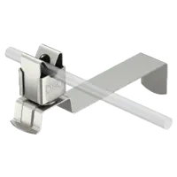 Roof conductor holder for tiled roofs, angled, Rd 8, A2 8 mm | Type 157 I-VA