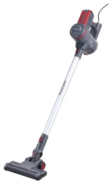 Aspirator vertical Rohnson - Turbo Force R-1229, HEPA, roșu/negru