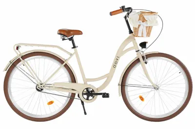 Bicicleta dama Davi Lila 28", 1 vitez, 160-185 cm, Maro cafeniu