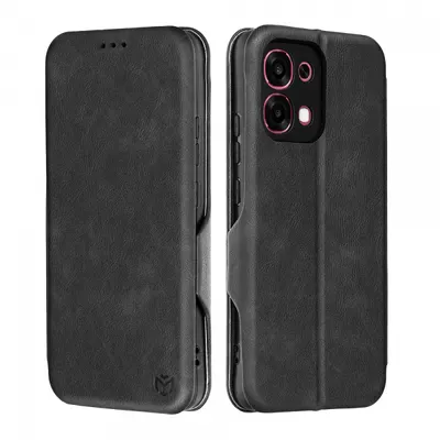 Husa pentru Oppo A6 Pro 5G / A6 Pro 4G, Techsuit, Safe Wallet Plus, Neagra