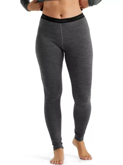 Pantaloni de corp Women 200 Oasis Leggings - gri femei
