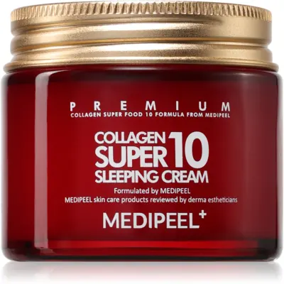MEDIPEEL+ Collagen Super 10 crema de noapte antirid 70 ml