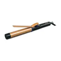 Ondulator Zelmer 32mm ZHL3200, invelis de ceramica, 5 setari, 210 C, varf rece, indicator digital temperatura, Auriu